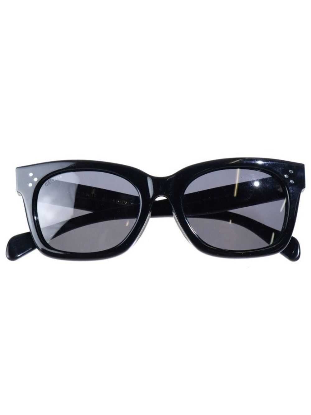 Celine Square Wellington Sunglasses Eyewear 52 Black